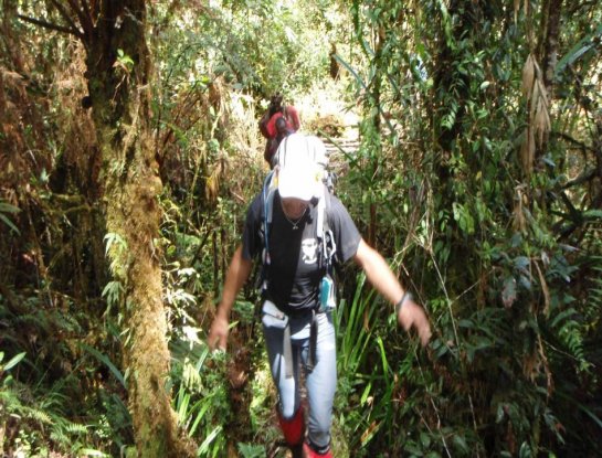 Josu Feijoo en el Pyramid Carstenz