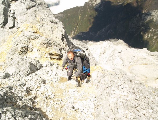 Josu Feijoo en el Pyramid Carstenz