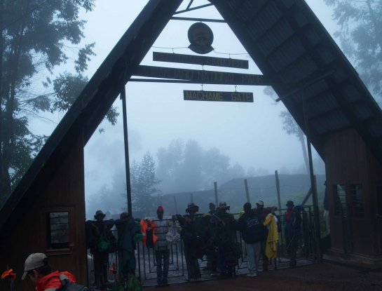 Josu Feijoo en el Kilimanjaro