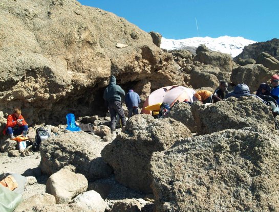 Josu Feijoo en el Kilimanjaro