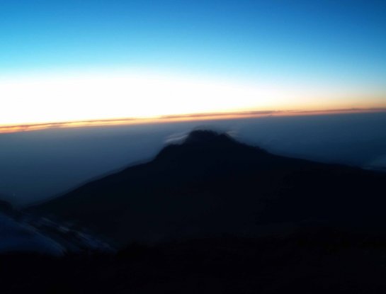 Josu Feijoo en el Kilimanjaro