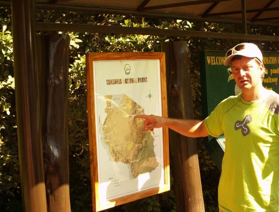 Josu Feijoo en el Kilimanjaro