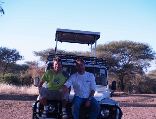 Josu Feijoo en el Kilimanjaro