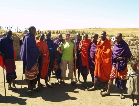 Josu Feijoo en el Kilimanjaro