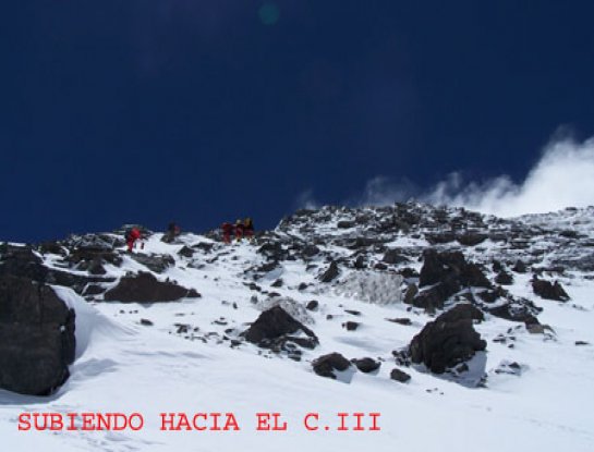 Josu Feijoo en el Everest