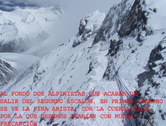 Josu Feijoo en el Everest