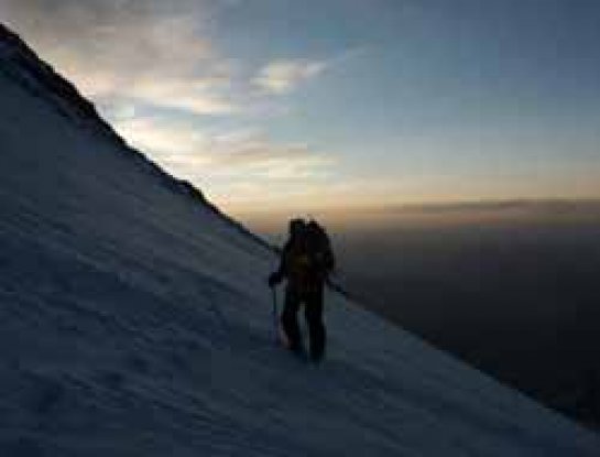 Josu Feijoo en el Elbrus